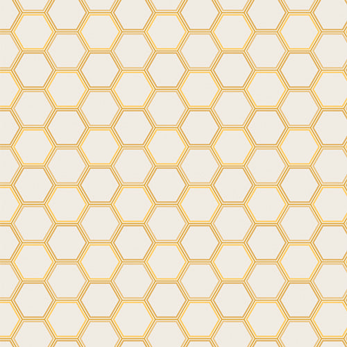 Art Gallery Fabrics - Fusion Honey - Honeycomb