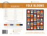 Pen and Paper Quilt Pattern - Folk Blooms