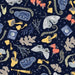 Rae Ritchie Love You To The Moon - Forest Stuff in Navy