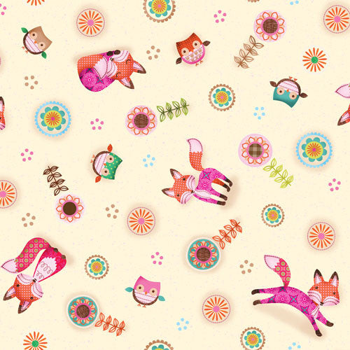Friendly Forest - Foxes & Owls Multi