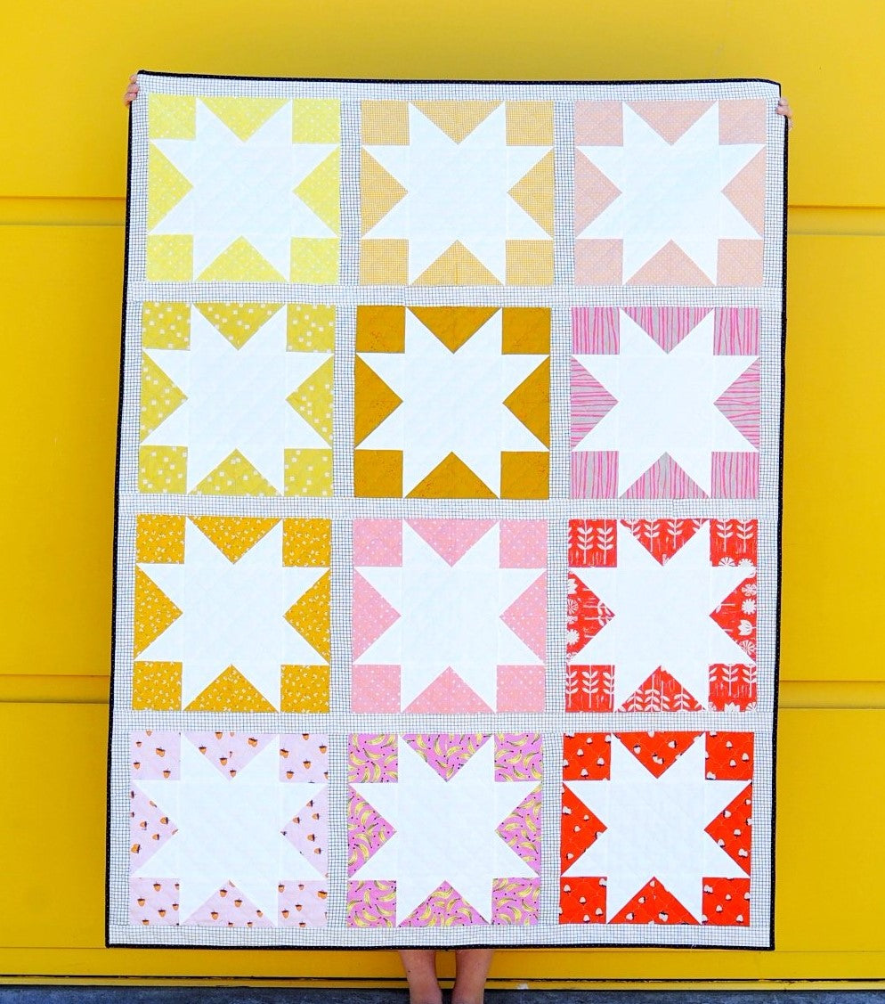 Then Came June Quilt Pattern - Inside Out Star — Fabric Spark