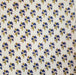 Block Printed Indian Cotton  - Small Blue Floral