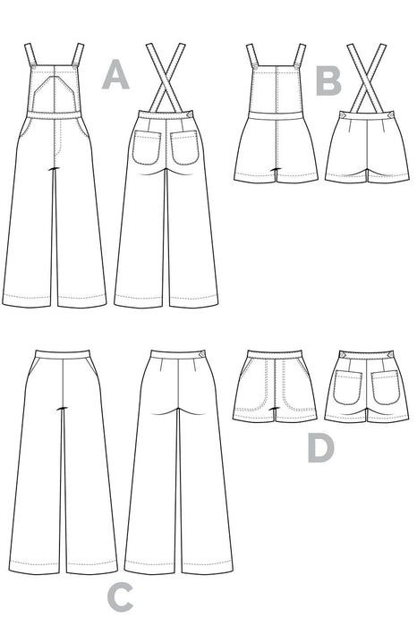 Closet Core Jenny Overalls & Trousers