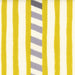 Echino Double Gauze - Line in Yellow