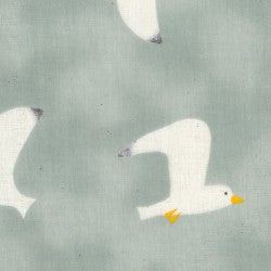 Kokka Double Gauze - Trefle Seagulls