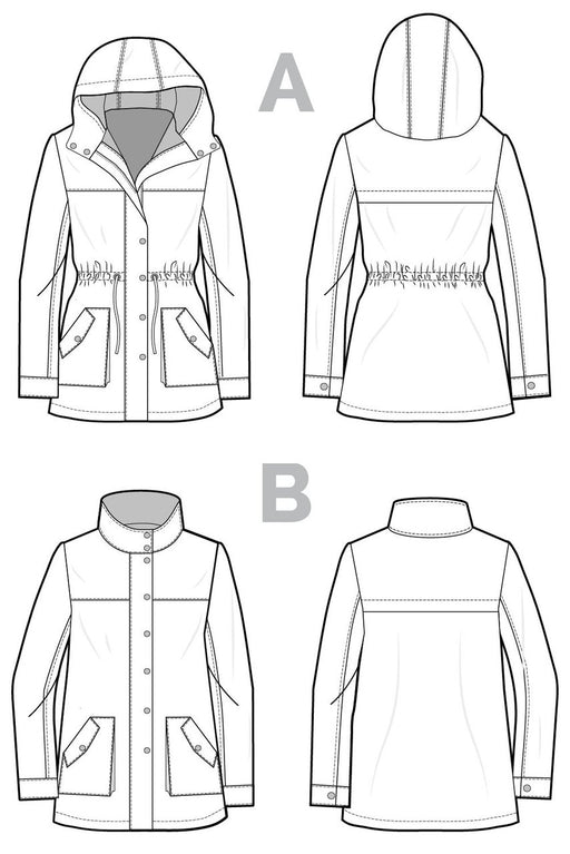 Closet Core Kelly Anorak Jacket Pattern