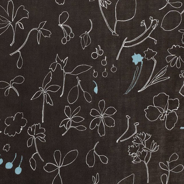 Kokka Trefle Premium Rayon/Cotton Double Gauze Flora