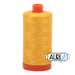 Aurifil Thread - 50wt 100% cotton  - colour 2135 Yellow