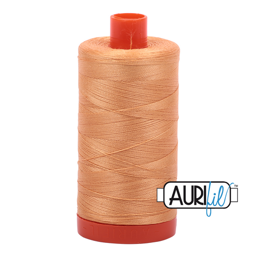 Aurifil Thread - 50wt 100% cotton  - colour 2214 Golden Honey