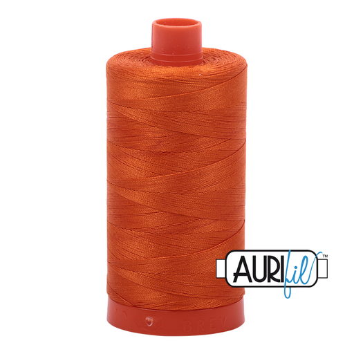 Aurifil Thread - 50wt 100% cotton  - colour 2235 Orange