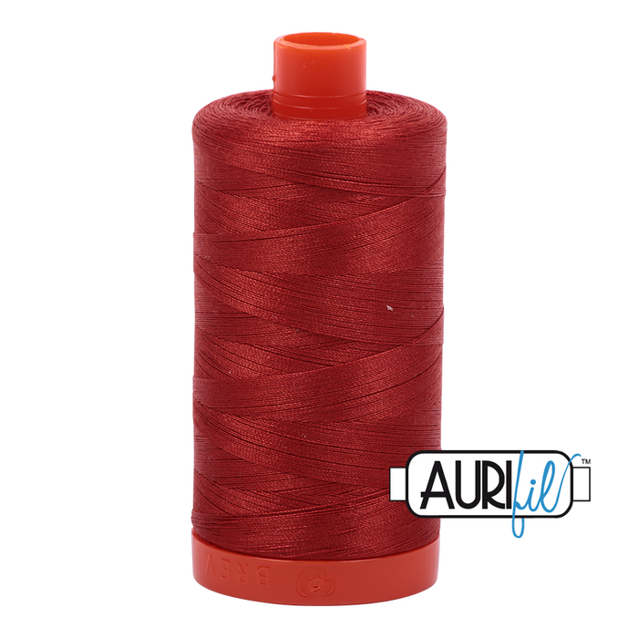 Aurifil Thread - 50wt 100% cotton  - colour 2395 Pumpkin Spice