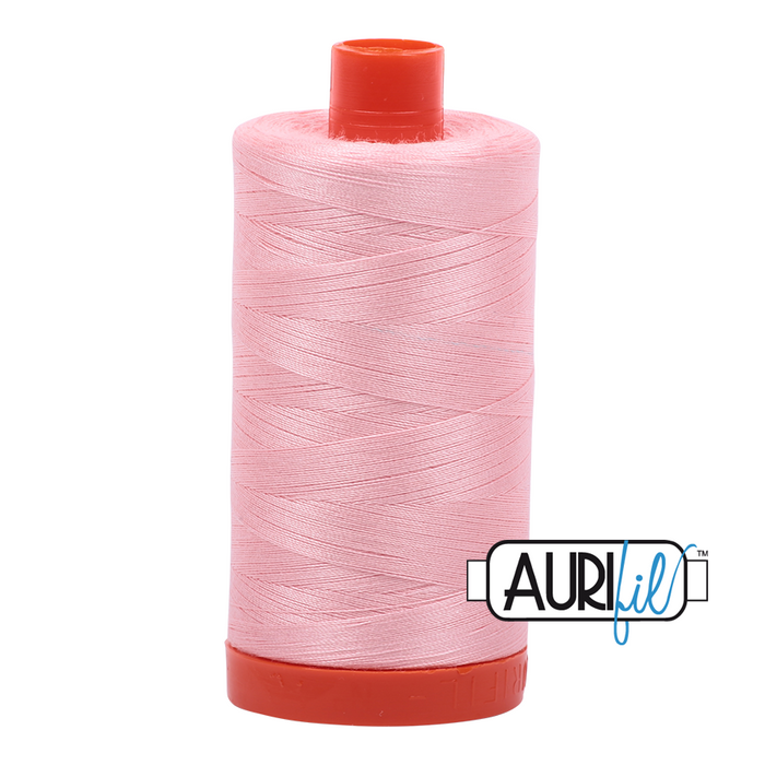 Aurifil Thread - 50wt 100% cotton  - colour 2415 Blush