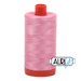Aurifil Thread - 50wt 100% cotton  - colour 2425 - Bright Pink