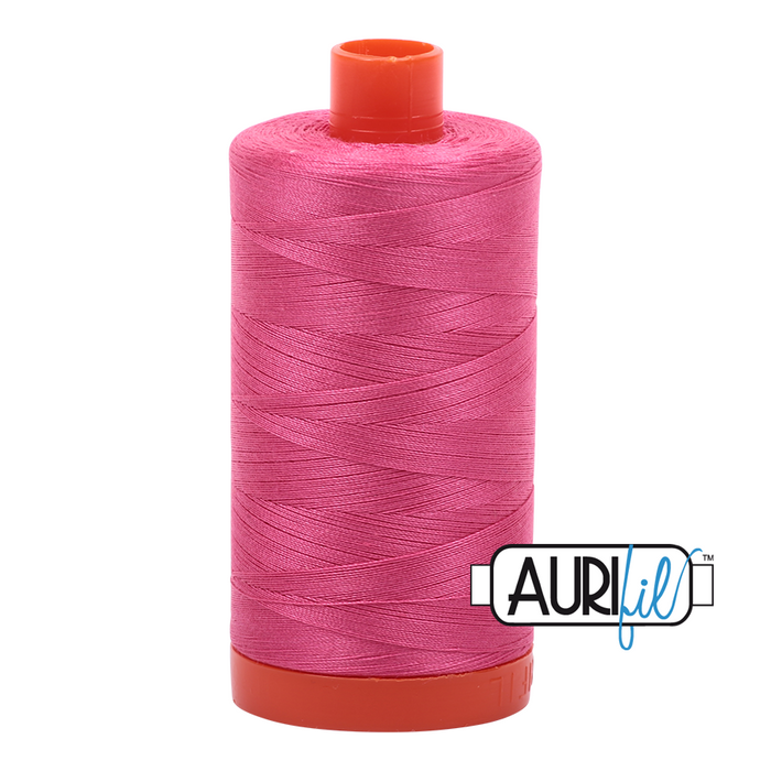 Aurifil Thread - 50wt 100% cotton  - colour 2530 Blossom Pink