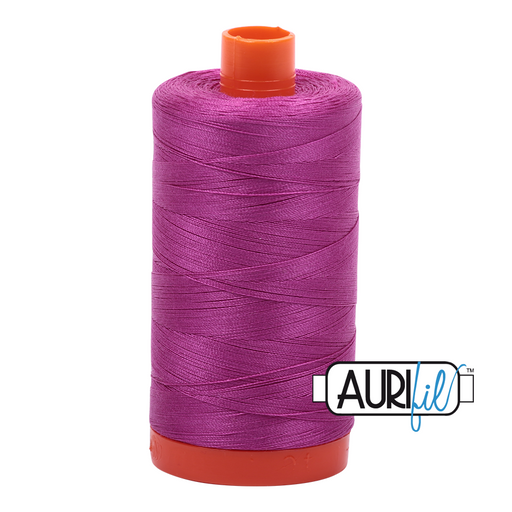 Aurifil Thread - 50wt 100% cotton  - colour 2535 Magenta
