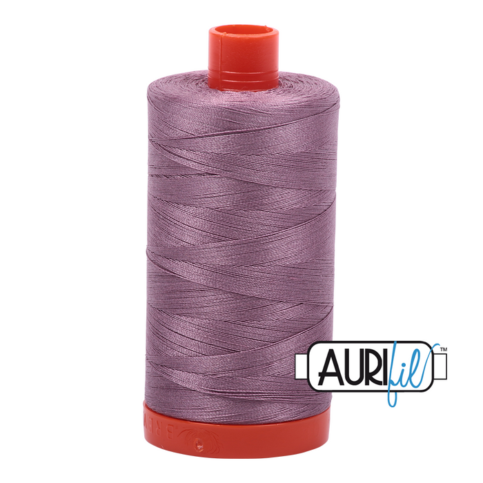 Aurifil Thread - 50wt 100% cotton  - colour 2566 Wisteria