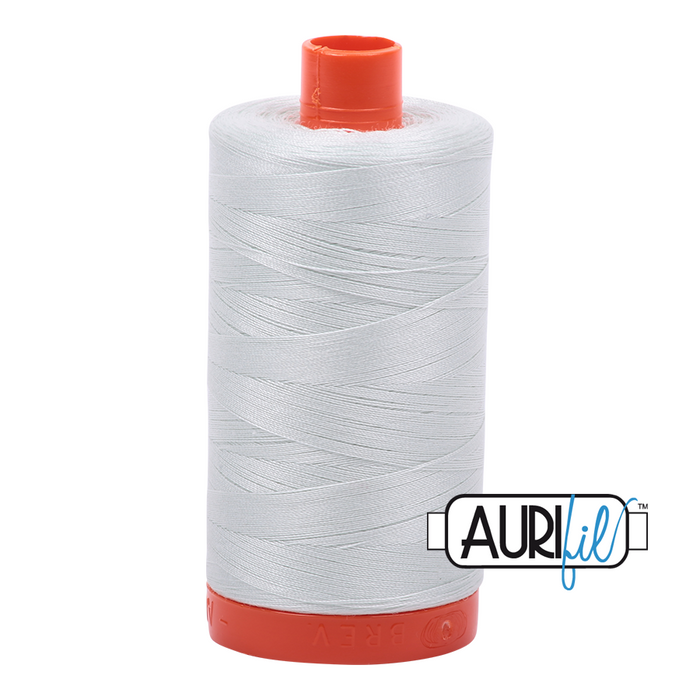 Aurifil Thread - 50wt 100% cotton  - colour 2800 Pale Green