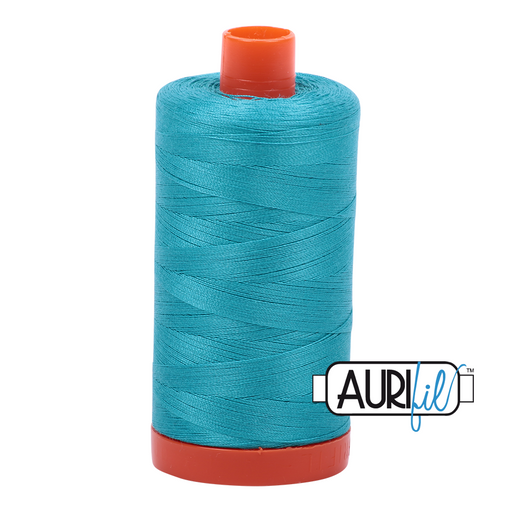 Aurifil Thread - 50wt 100% cotton  - colour 2810 Turquoise