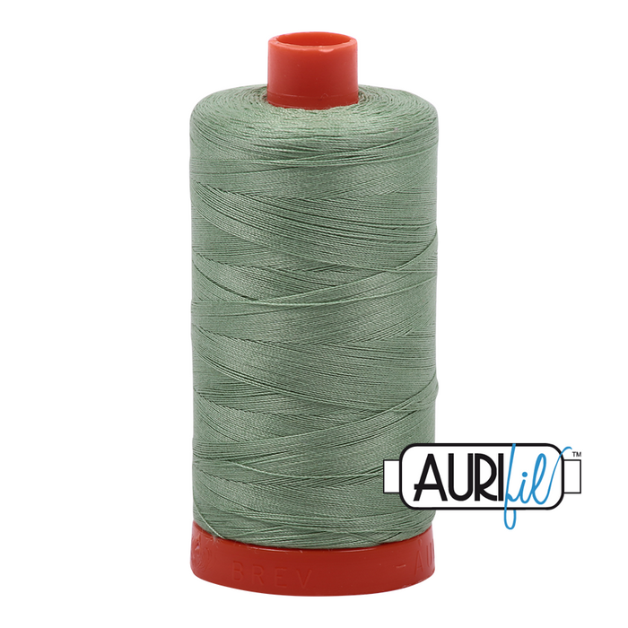 Aurifil Thread - 50wt 100% cotton  - colour 2840 - Loden Green