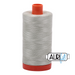 Aurifil Thread - 50wt 100% cotton  - colour 2843 - Light Grey Green