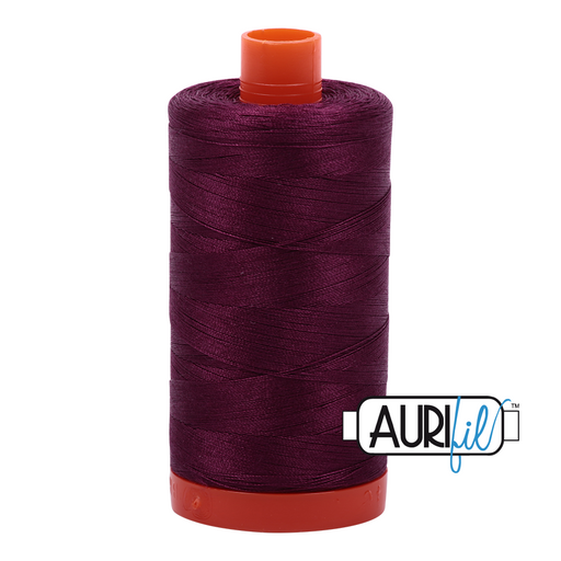 Aurifil Thread - 50wt 100% cotton  - colour 4030 Plum