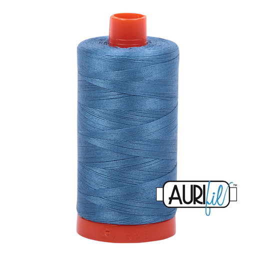 Aurifil Thread - 50wt 100% cotton  - colour 4140 - Wedgewood
