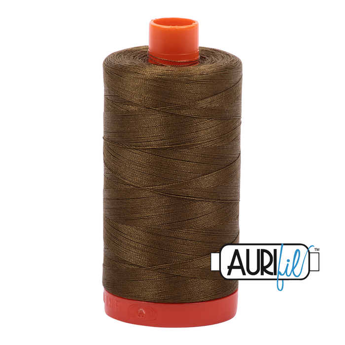 Aurifil Thread - 50wt 100% cotton  - colour 4173 Dark Olive