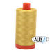Aurifil Thread - 50wt 100% cotton  - colour 5015 Gold Yellow