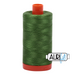 Aurifil Thread - 50wt 100% cotton  - colour 5018 Dark Grass Green