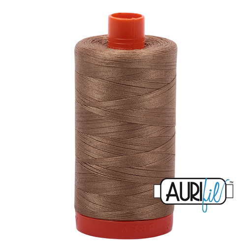 Aurifil Thread - 50wt 100% cotton  - colour 6010 Toast