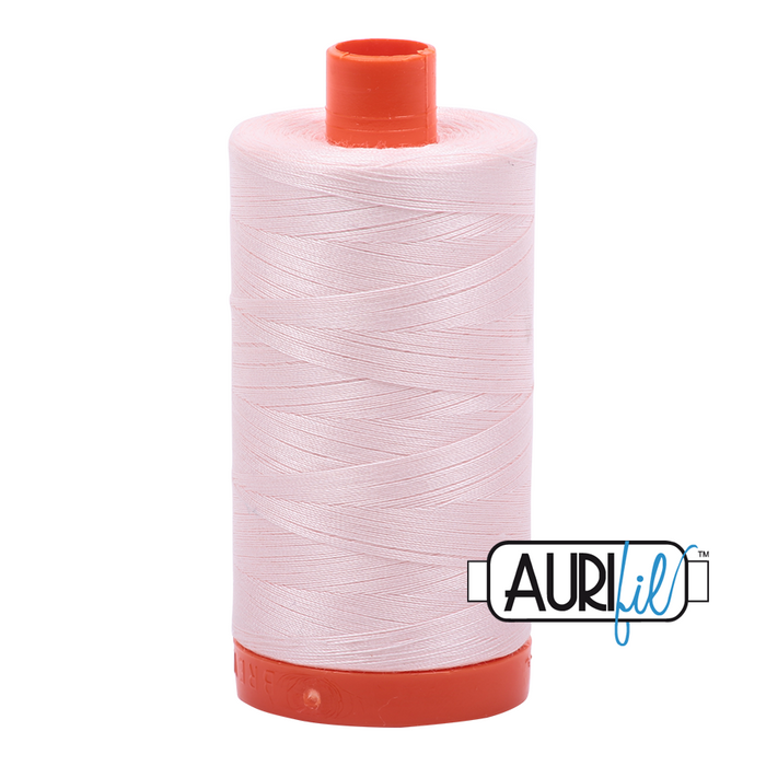 Aurifil Thread - 50wt 100% cotton  - colour 6723 Fairy Floss