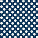 Makower Pirates - Dots Dark Blue