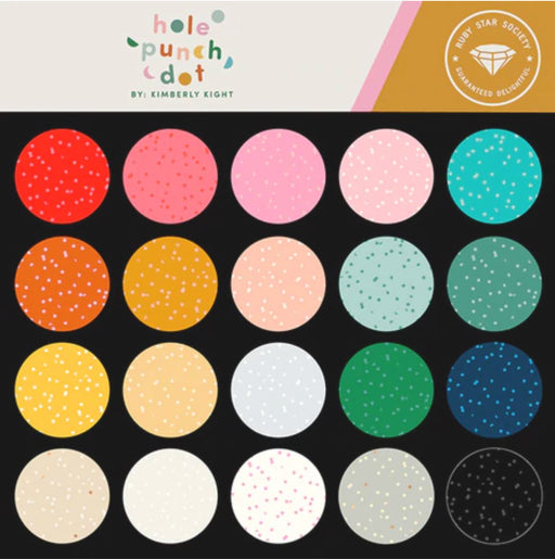 Designer Bundle - Ruby Star Society - Hole Punch Dots by Kim Kight Jelly Roll