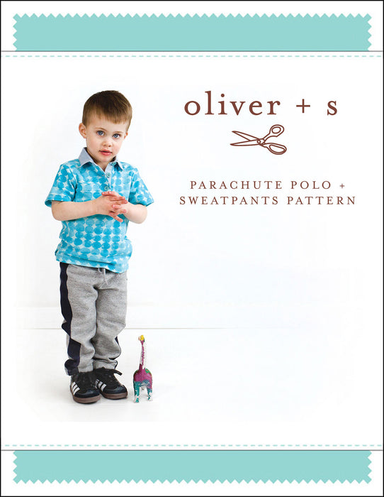 Oliver + S Parachute Polo and Sweatpants Pattern
