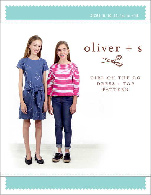 Oliver + S Girl On The Go Dress + Top Pattern