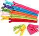 Colourful Zippers - Single colour, large tab - Choose your colour