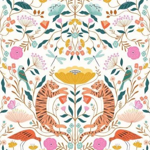 Our Planet by Bethan Janine for Dashwood - Flora and Fauna in White