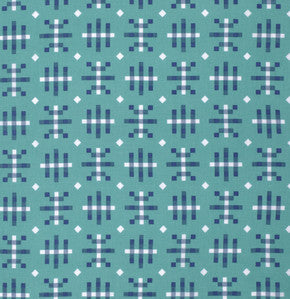 Anna Maria Horner Honor Roll - Misguided Gingham - Teal