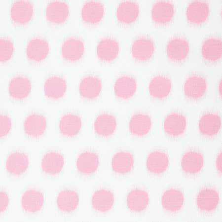 Butterfly Garden Fabric Dena Designs - Ikat Dot Pink