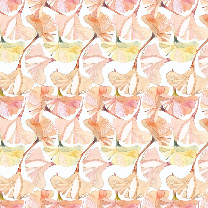 Shell Rummel Touchstones - Falling Gingko in Warm — Fabric Spark