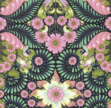 Tula Pink Slow and Steady The Tortoise Strawberry Kiwi — Fabric Spark