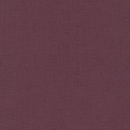 Essex  linen/cotton blend - Plum