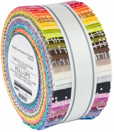 Violet Craft Modern Classics - new colour story- Jelly Roll (design roll)