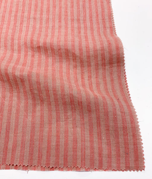 Savannah Striped Linen - Watermelon