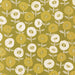 Robert Kaufman Cotton/Flax Prints - Mod Flowers in Green