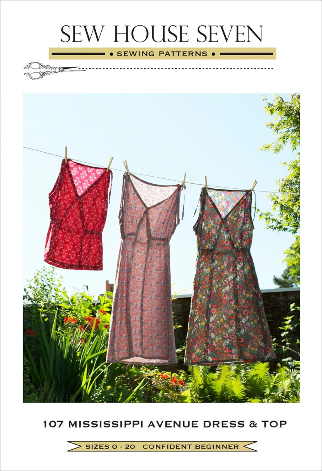 Sew House Seven - Mississippi Avenue Dress & Top Sewing Pattern ...