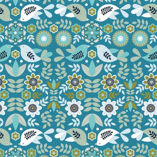 Snow Forest by Dashwood - Birds in Blue