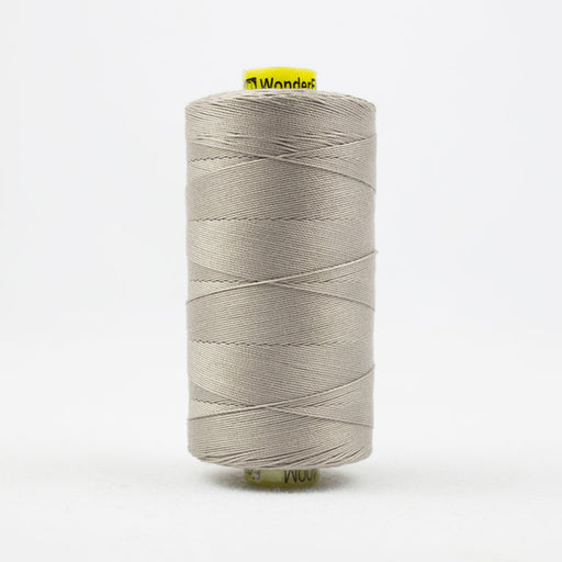 Wonderfil Spagetti - 12 wt 100% Cotton Thread - Light Grey Taupe SP18