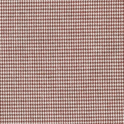 Robert Kaufman Lisbon Brushed Cotton - Houndstooth in Burgundy