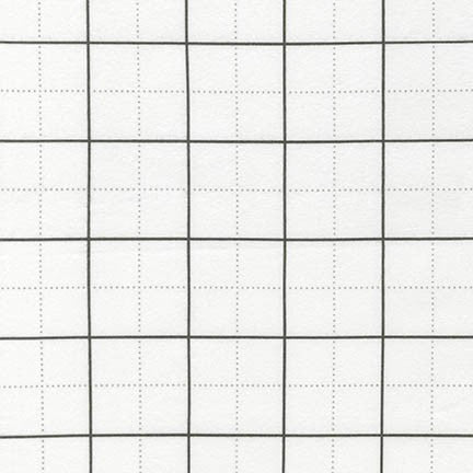 Robert Kaufman Framework Flannel - white